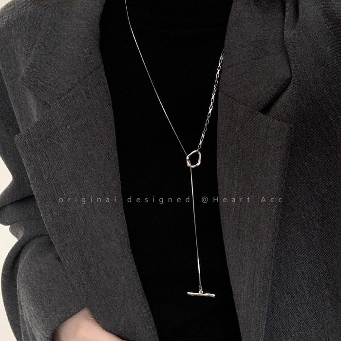 Wholesale Titanium Steel Pearl Necklace
