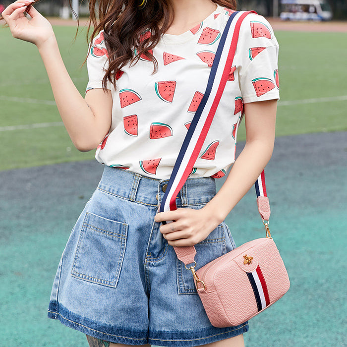 Wholesale New women's bag, casual small square bag, single shoulder crossbody bag, small bag