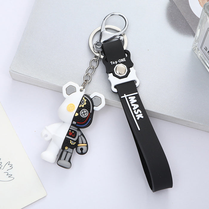 Wholesale PVC Cartoon Bear Keychain JDC-KC-ShiM001