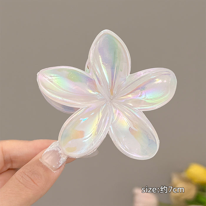Wholesale flower high ponytail Hair Clips