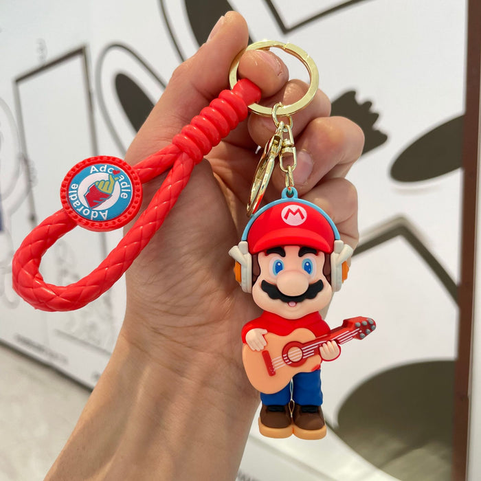 Wholesale Keychain cartoon doll backpack pendant car keychain claw doll machine small gift