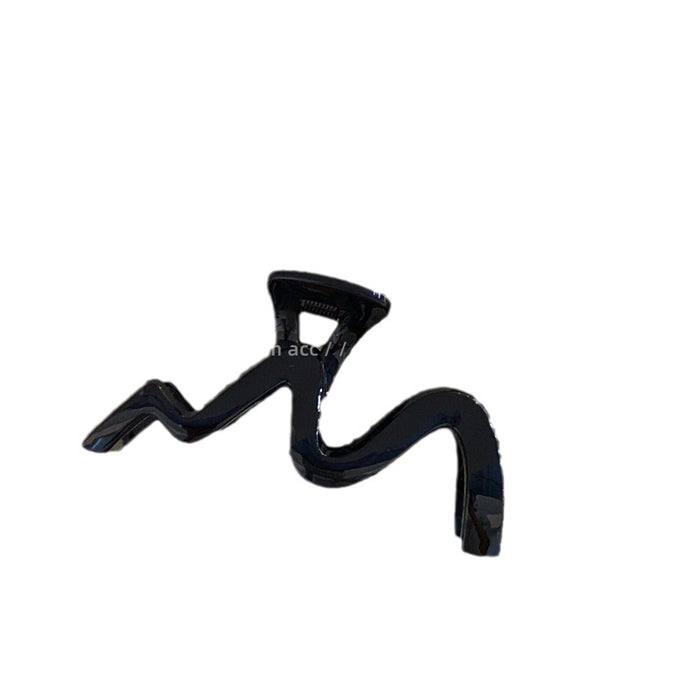 Wholesale Maillard geometric line shark clip hairpin  grip plate hairpin  Hair Accessories