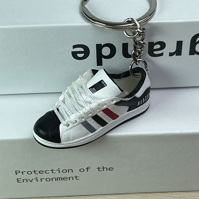 Wholesale PVC Mini Board Shoe Keychain (F) JDC-KC-XingS011