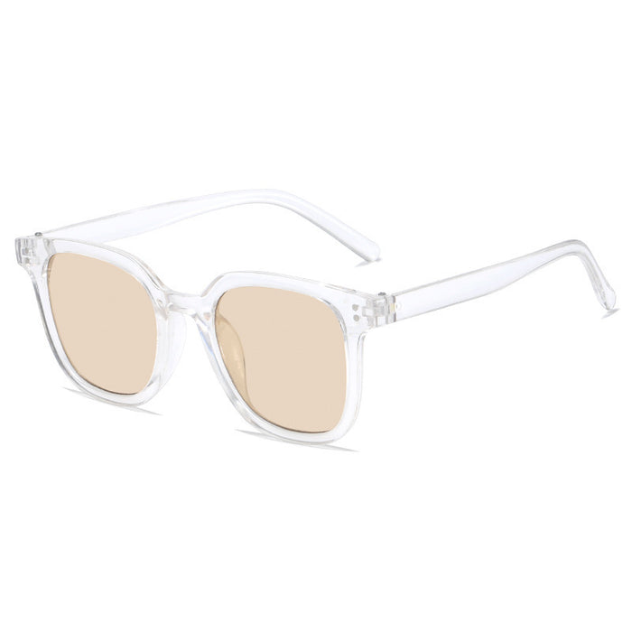 Wholesale Square Frame Anti-UV and Anti-blue Light PC Sunglasses JDC-SG-Fuxin010