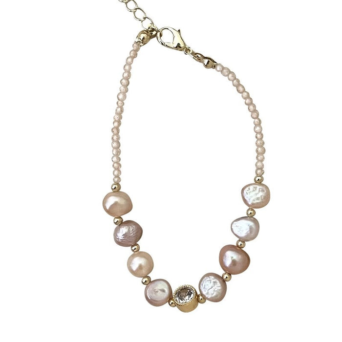 Wholesale  Freshwater Pearl Beaded Bracelet for Women All-match Bracelet