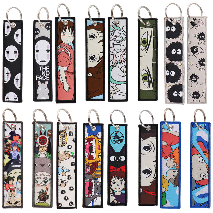 Wholesale Cartoon Woven Keychain  Animation Pendant