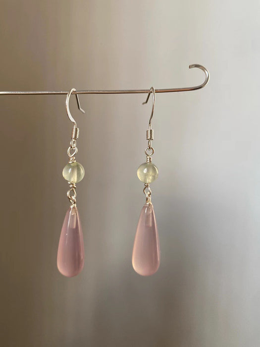 Wholesale Retro earrings, niche high-end earrings, temperament, water droplet ear clip