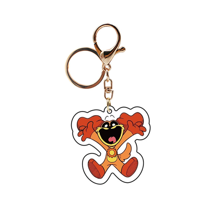 Wholesale Cartoon Smiling Animal Acrylic Keychains JDC-KC-HaoAn006