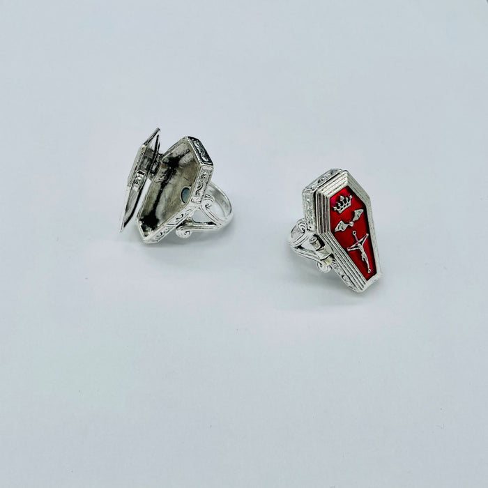 Wholesale Trendy retro cross ring switchable