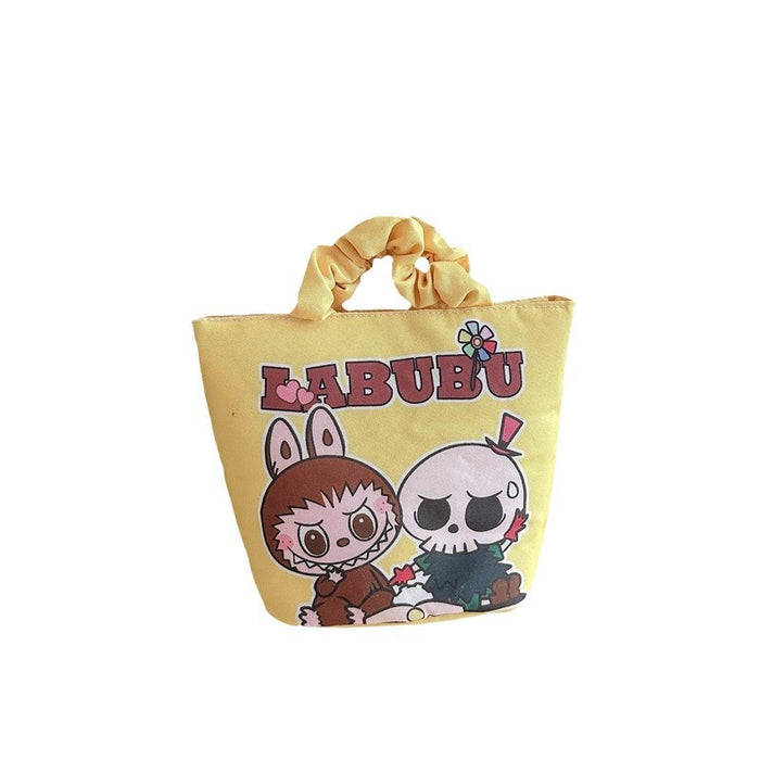 Wholesale Cloth Creative Cartoon Cute Cotton Handbag Korean-style High-value Portable All-match Bucket Bag