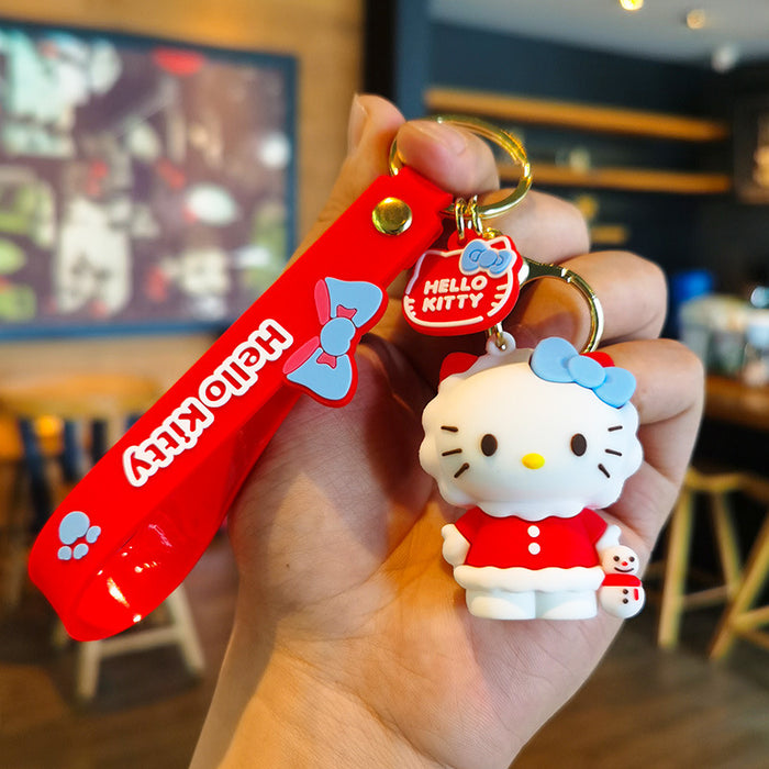 Wholesale Cartoon Doll Silicone Keychain JDC-KC-Tingm246