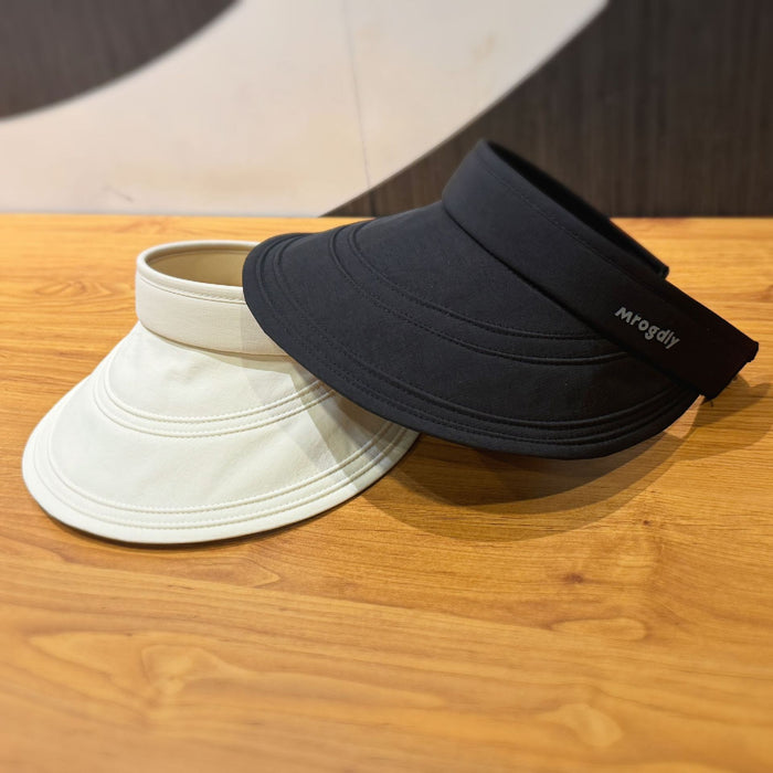 Wholesale New sunshade empty top hat, breathable sunshade and sun protection hat, outdoor cycling sports versatile sun hat