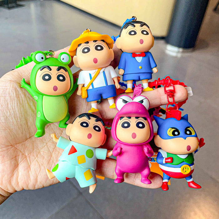 Wholesale Cartoon Silicone  Keychain JDC-KC-MZL012