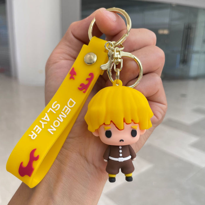 Wholesale Cartoon Coin Purse Doll PVC Keychain JDC-KC-YaoP005