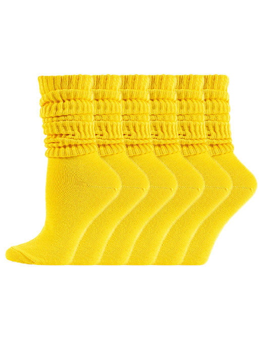 Wholesale American style long tube socks for women spring and autumn solid color autumn and winter thick warm calf socks