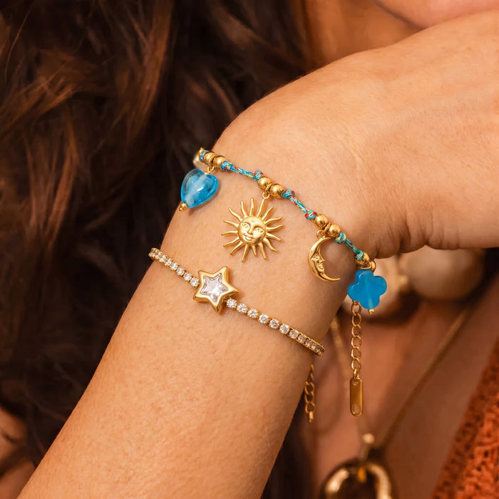 Wholesale Ocean Star Theme Bracelet Stainless Steel Chic Fashion Accessory For Gifting And Resale