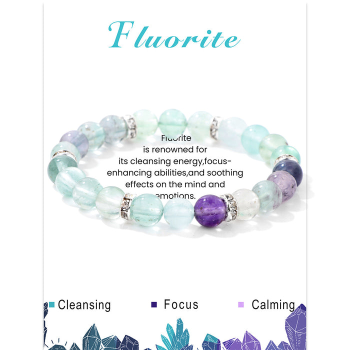 Wholesale Stone bead bracelet birthday gift wristband