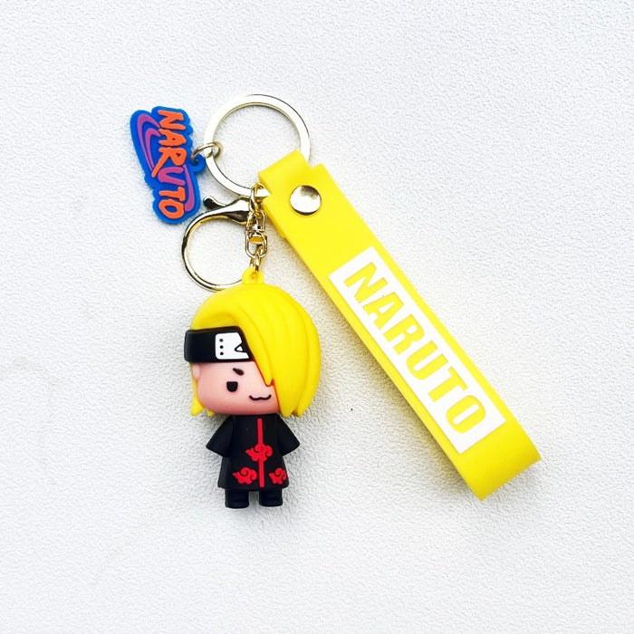 Wholesale PVC Cartoon Doll Keychain JDC-KC-WuYi146