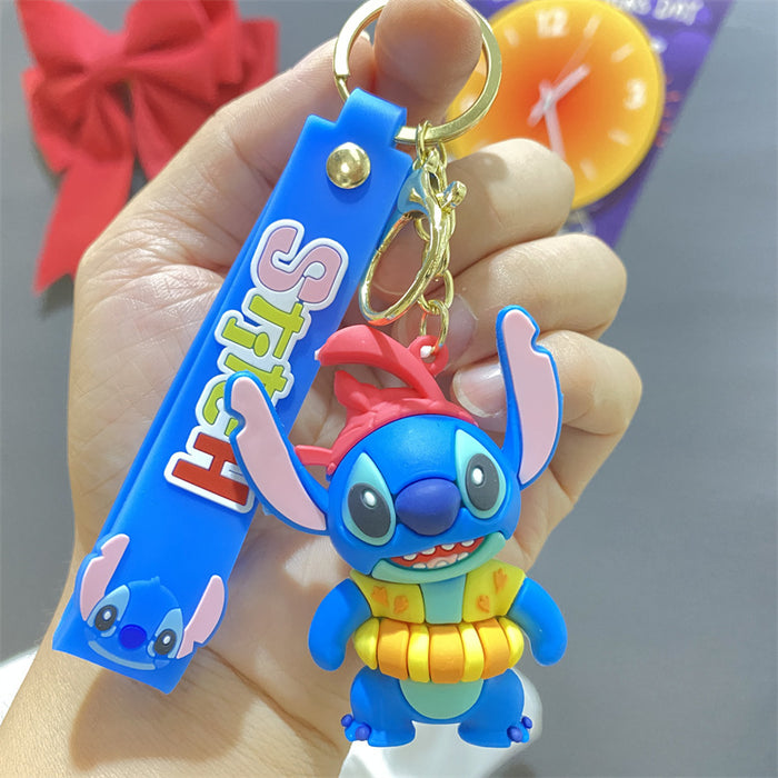 Wholesale PVC Cartoon Doll Keychain JDC-KC-WuYi209