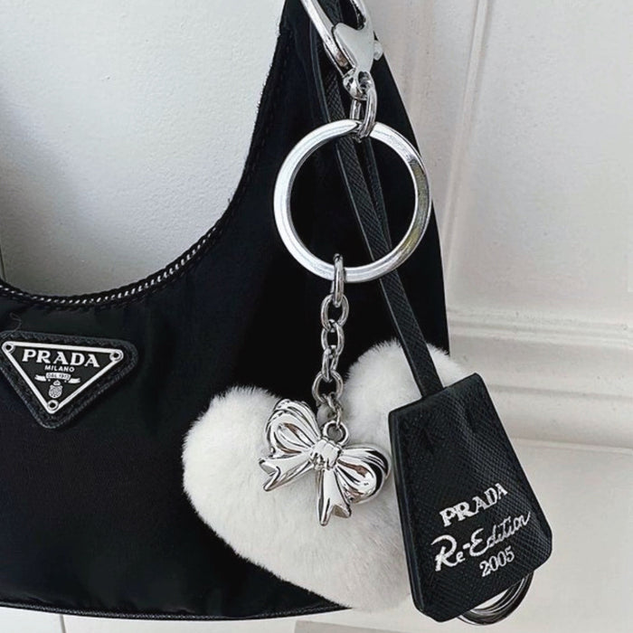 Wholesale Plush Love Bow Keychain JDC-KC-Yux001