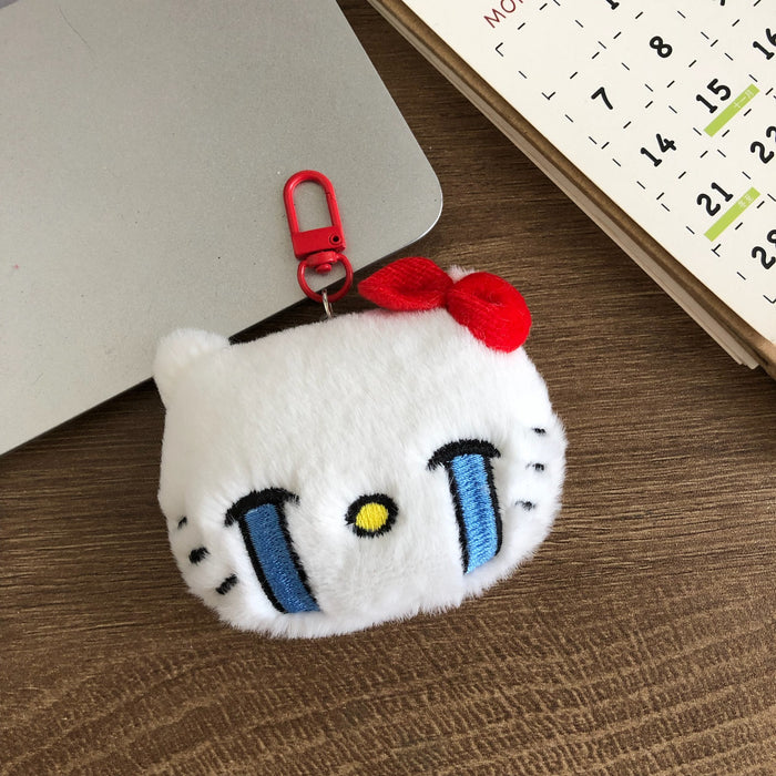 Wholesale Cute expressions, boys' bags, pendants, girls' hearts, backpacks, keychains, car plush toys, hanging decorations