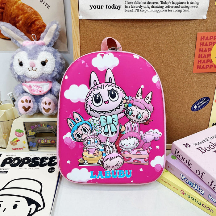 Wholesale Bag Cloth Backpack for Boys and Girls Kindergarten School Bag Baby Cartoon Hard Shell Bag