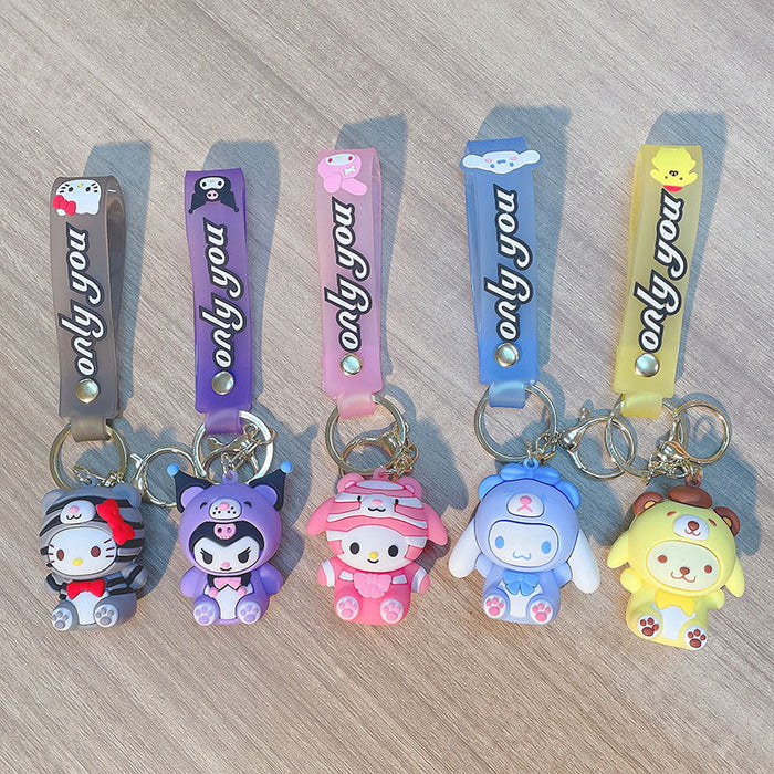 Wholesale Cartoon Doll PVC Keychain JDC-KC-JinG021