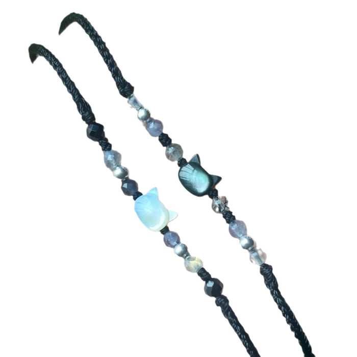 Wholesale Black White Cat Shell Bracelet Exquisite Hand Rope Simple All-Match