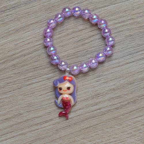 Wholesale Rainbow crystal bead bracelet