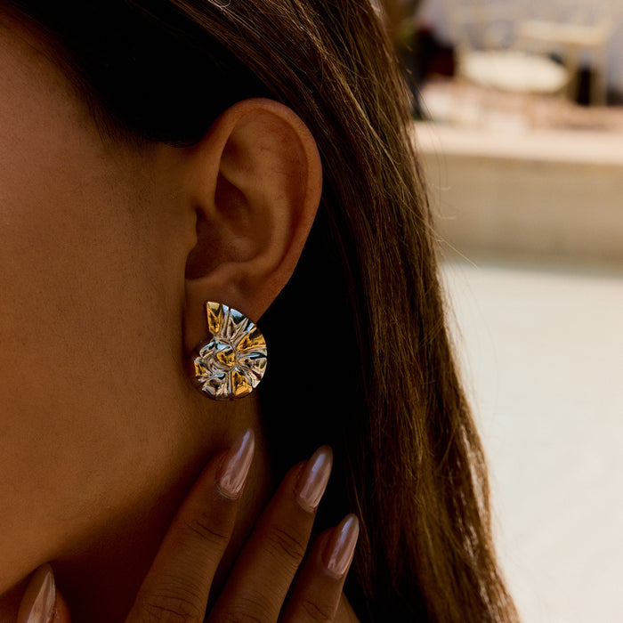 Wholesale Stainless Steel Color Matching Earrings Conch Jewelry Earrings