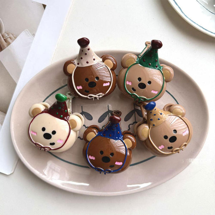 Wholesale Hat Bear Cute Curly Hair Catching Shark Catching Hair