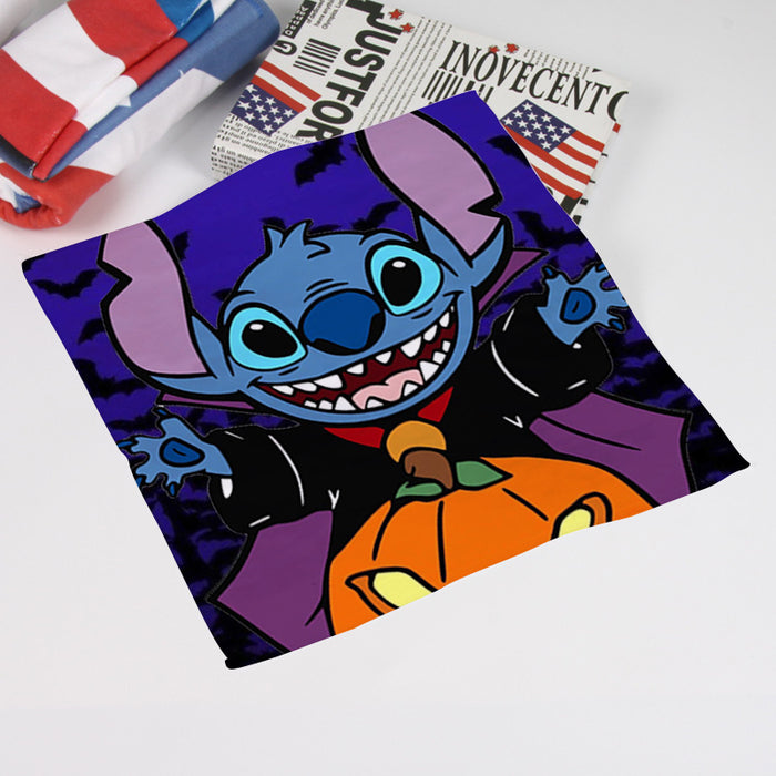 Wholesale Halloween Little Monster Stitch Cartoon Surrounding Multi-picture Anime Square Handkerchief Small Handkerchief Portable Handkerchief Towel Sweat Towel JDC-TW-Hual001