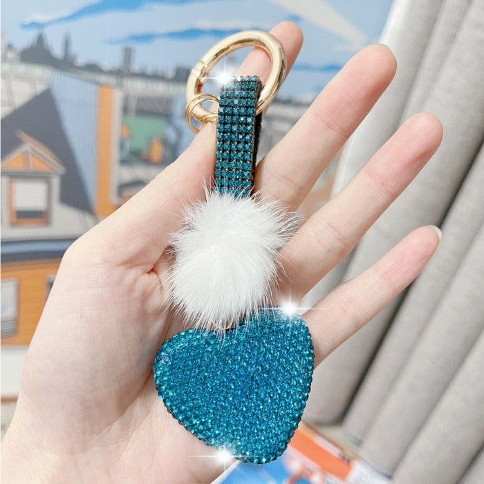 Wholesale Diamond Keychain Cute Cartoon Pendant JDC-KC-NaiLi001