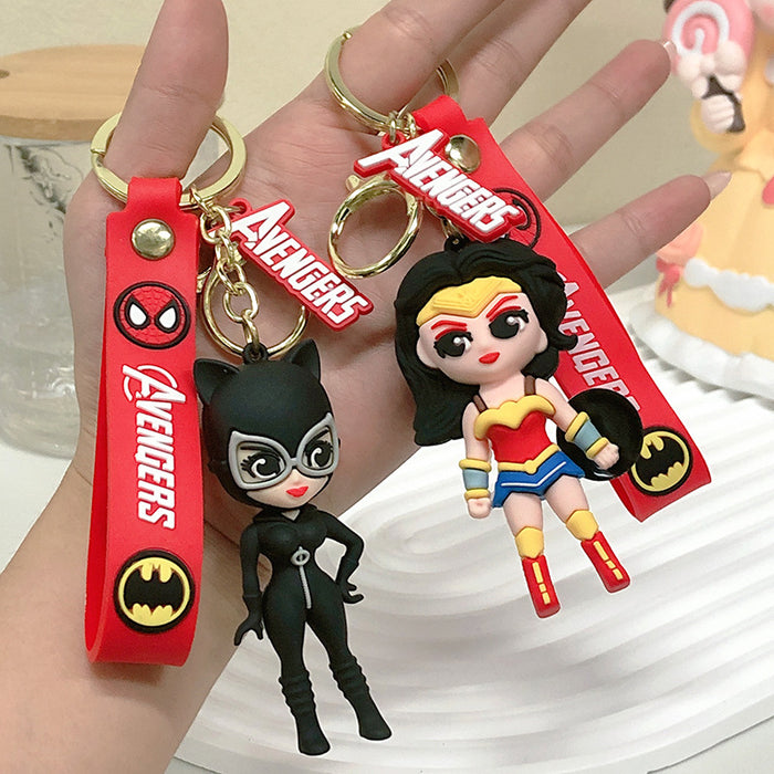 Wholesale Cartoon Movie PVC Keychain JDC-KC-MRan012