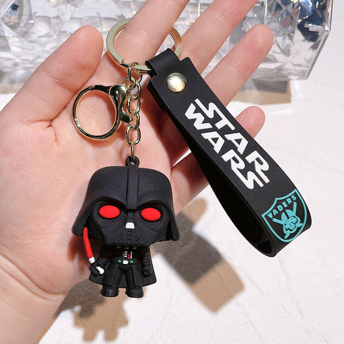 Wholesale Cartoon Silicone Doll Keychain JDC-KC-QiChao014