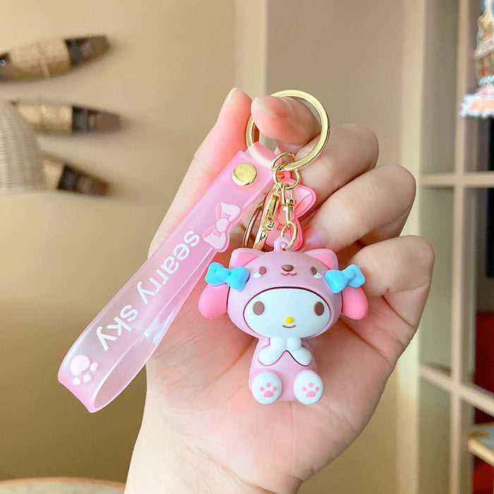 Wholesale  Cartoon Doll PVC Keychain JDC-KC-RunX004