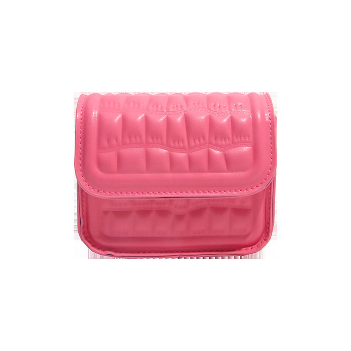 Wholesale Pu Stone Pattern Small Crossbody Bag Chain Strap Urban Simple Daily Casual