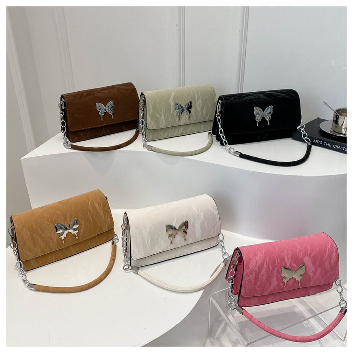 Wholesale Butterfly Underarm Chain Shoulder Bag
