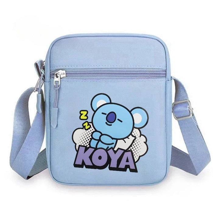 Wholesale Trendy Cartoon Print PVC Small Shoulder Bag For Women Lightweight Casual Fashion Accessory
