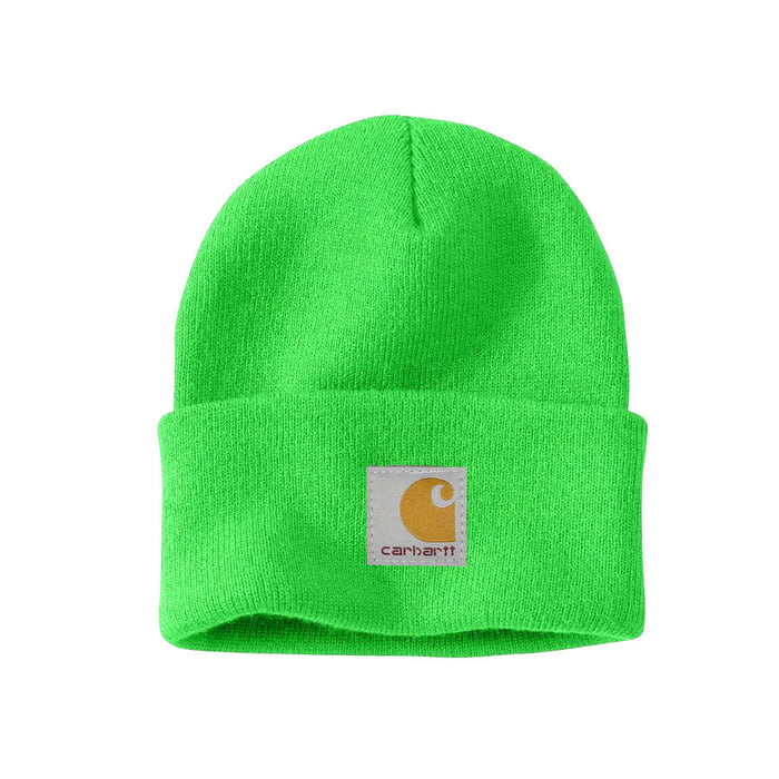 Wholesale Solid color knitted beanie hat with folded brim winter hat