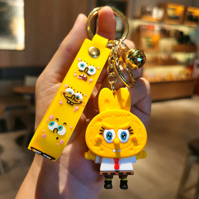 Wholesale silicone cute animation key chain （F） JDC-KC-YMeng011