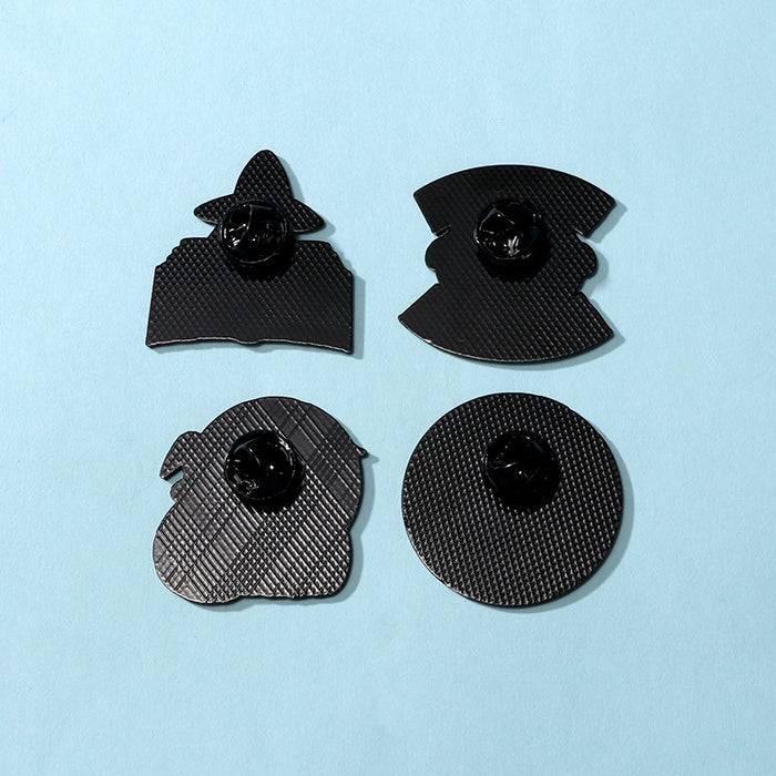 Wholesale Glow In The Dark Ghost Pumpkin Brooch Stylish Alloy Fashion Accessory For Gift And Resale