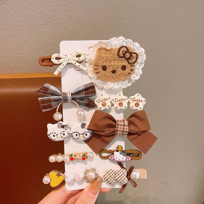 Wholesale Kids Cute Headwear Cyber Hair Clips