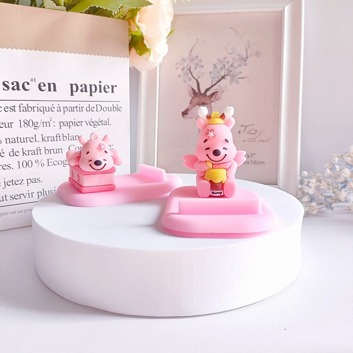 Wholesale PVC Cartoon Doll Mobile Phone Holder JDC-PS-MingT005