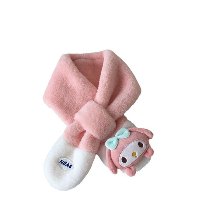 Wholesale Cute Cartoon Embroidered Children' s Scarves