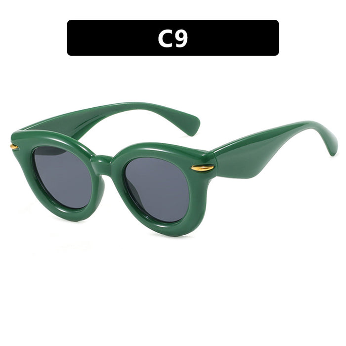 Wholesale PC Cat-eye Sunglasses JDC-SG-PLS149