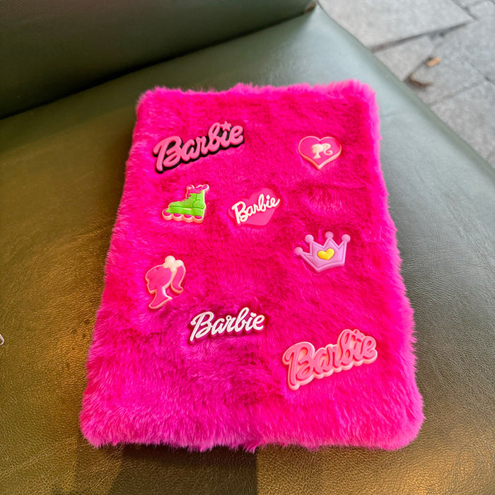 Wholesale Plush notepad  cute student journal book heart creative sound notepad