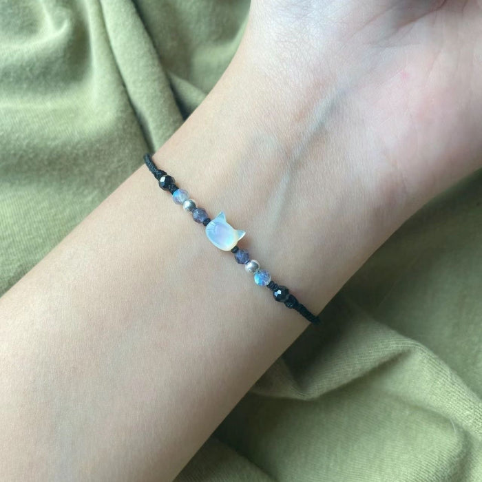 Wholesale Hand woven bracelet with fashionable, simple and adjustable drawstring