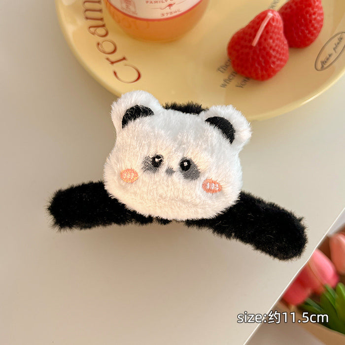 Wholesale Plush Cute Cartoon Large Hair Clips JDC-HC-Zhongx001