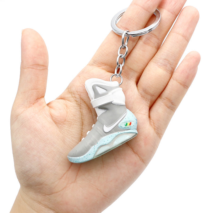 Wholesale PVC Basketball Shoe Model Keychain JDC-KC-QLPing011